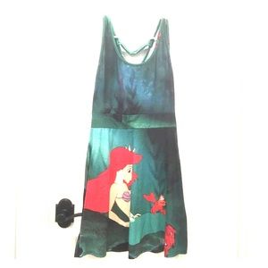 Disney LITTLE MERMAID DRESS M Womens